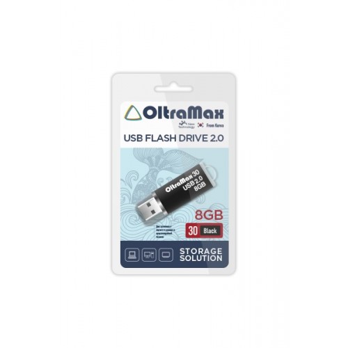 USB флэш-накопитель OltraMax 8GB 30  (Код: УТ000029465)