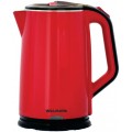 Чайник Willmark WEK-2012PS (2 литр.2-е стенки,красный) (Код: УТ000022352)
