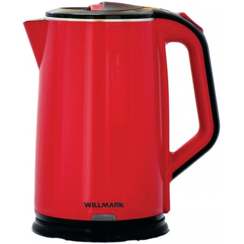 Чайник Willmark WEK-2012PS (2 литр.2-е стенки,красный) (Код: УТ00