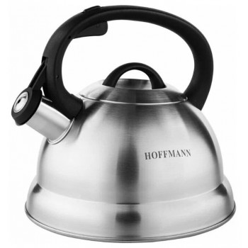Чайник со свистком Hoffmann НМ 5513  2,8л нерж.сталь (Код: УТ000020080)