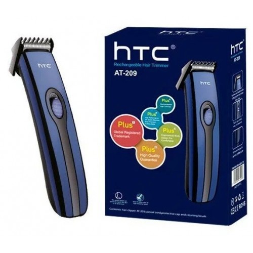 Машинка для стрижки волос HTC AT-209 (3Вт.аккум.син/черн) (Код: У