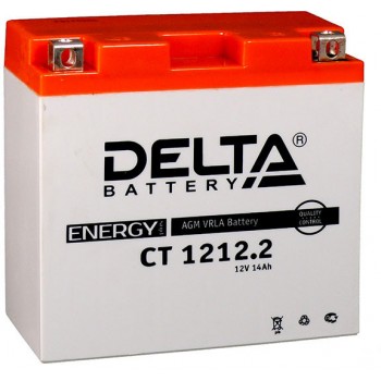 Аккумулятор для мототехники Delta CT 1212.2 1 pcs (1/8) (Код: УТ000011155)
