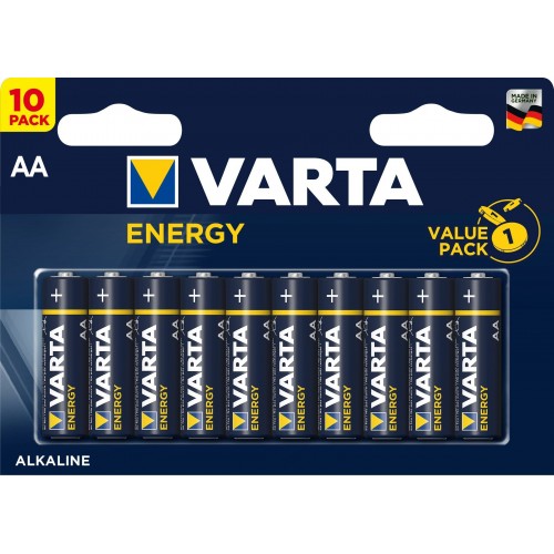 Элемент питания Varta ENERGY LR6 (10) 10BL 200 (цена за 1 шт (не ...