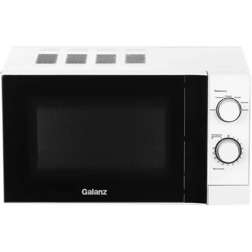Микроволновая печь соло Galanz MOS-2009MW белый (700 Вт, объем - ...