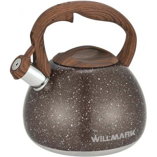 Чайник со свистком Willmark WTK-4022SS (3л, со свистком, с крышко