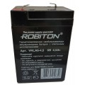 Аккумулятор Robiton VRLA 6-4.5 6V 4,5Ah 1 pcs (20) (Код: УТ000002879)