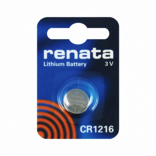 Элемент питания Renata CR1216 1BL (10 / 100) (Код: УТ000002585)...