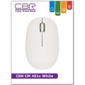 Мышь беспроводная CBR CM 401c White, оптическая, 2,4 ГГц, 1000 dpi, 3 кн., ABS-пластик, возможность нанесения логотипа, белый (1/90 (Код: УТ000038239)