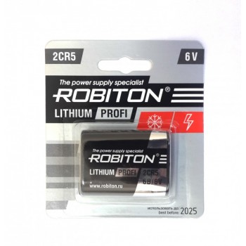 Элемент питания Robiton Profi R-2CR5-BL1 2CR5 1BL (Код: УТ000002234)