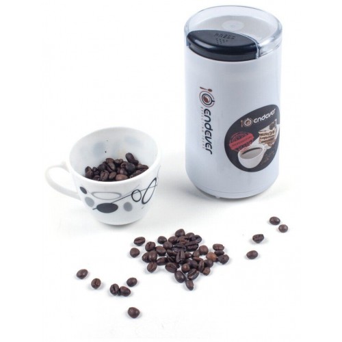 Кофемолка электрическая Endever Costa-1053 (100гр.250Вт.бел)