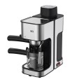 Кофеварка эспрессо BQ CM4000 (4бар.800Вт.капуч.ручной.черн/серебр) (Код: УТ000026442)
