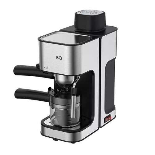 Кофеварка эспрессо BQ CM4000 (4бар.800Вт.капуч.ручной.черн/серебр
