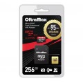 Карта памяти OltraMax 256GB microSDXC Class 10 UHS-1 Premium (U3) с адаптером SD 95 MB/s (Код: УТ000024182)