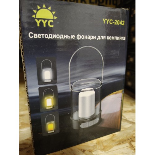 Фонарь LedPower Кемпинг лампа CH YY-2042 (Li-ion,Powerbank ,Usb к