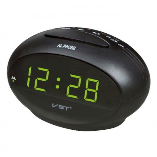 VST-711/4 (ярко-зеленый) часы настольные