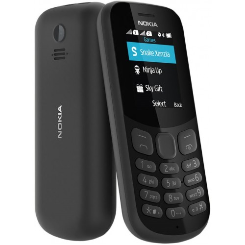 Мобильный телефон Nokia 130 DS РСТ 8Mb/1Gb Черный (Код: УТ0000138...