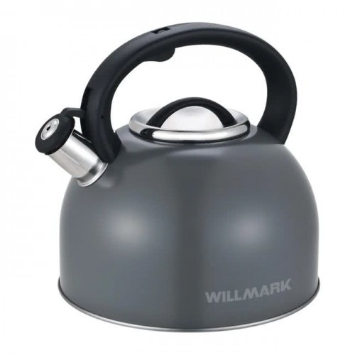 Чайник со свистком Willmark WTK-4810SS (4л, со свистком, с крышко