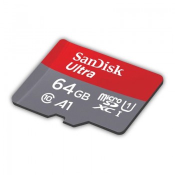 Карта памяти SanDisk 64GB Class 10 Ultra Light UHS-I  (100 Mb/s) + SD адаптер
