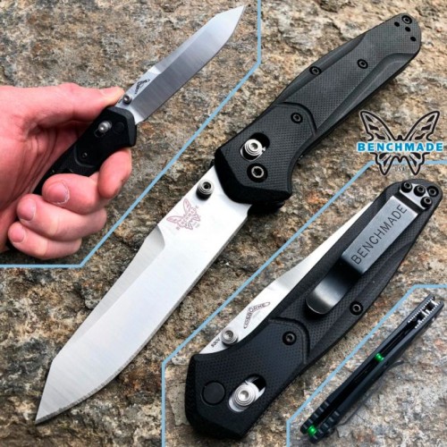 Нож складной 537G (24 см) (Back Lock) 6290