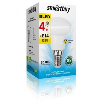 Лампа светодиодная Smartbuy R39 4Вт 4000K E14 10 pcs (рефлекторная, нейтральный свет) (Код: УТ000022924)