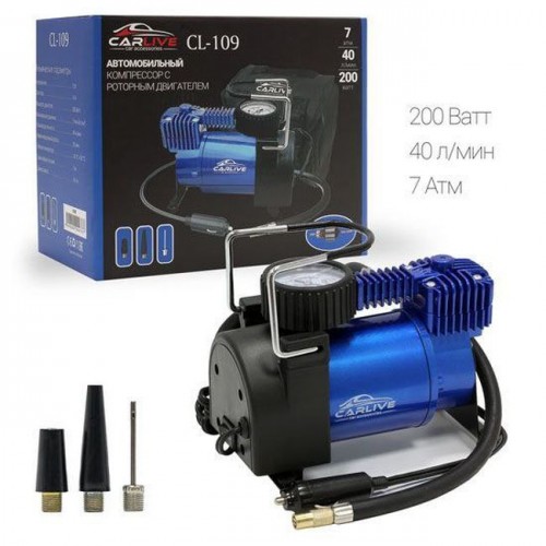 Автомобильный компрессор Carlive CL109 (40 л/мин) (Код: УТ0000387