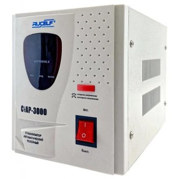 Стабилизатор напряжения RUCELF СтАР-3000 электронный(релейный) 140в-270в (Код: УТ000032447)