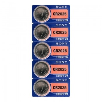 Элемент питания Sony CR 2025 5BL (100) (цена за 1 шт (не блистер) (Код: УТ000002374)