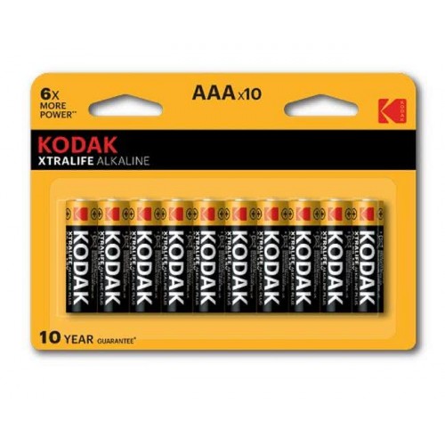 Элемент питания Kodak LR03 10BL XTRALIFE  (120/480/38400) (Код: У...