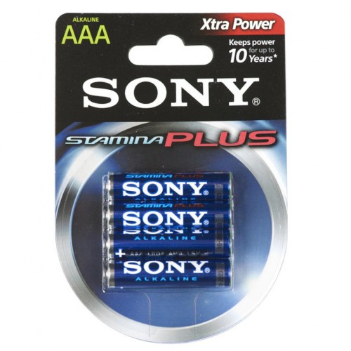 Элемент питания Sony LR03 stamina plus 6BL (36)(144) (цена за 1 ш...