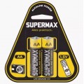 Элемент питания SuperMax LR6 (б/б) 40BL 800 (цена за 1 шт (не блистер) (Код: УТ000002546)