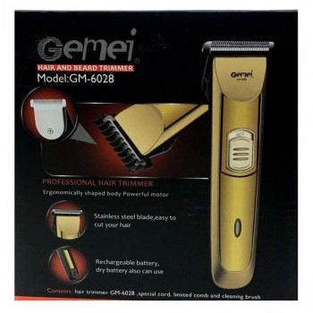 машинка для стрижки волос Gemei GM-6028 (Код: УТ000033582)