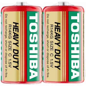 Элемент питания Toshiba R14 24S (480) (цена за 1 шт (не блистер) (Код: УТ000002347)