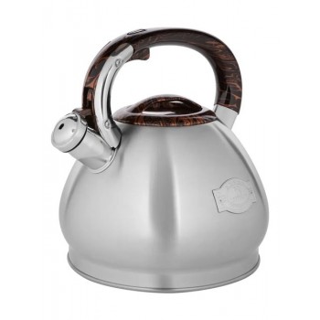 Чайник со свистком Hoffmann НМ 5587-5 с шильдиком 3.7 л.. (Код: УТ000020096)