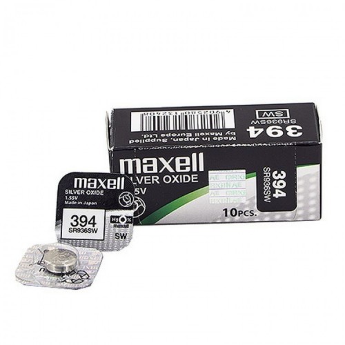 Элемент питания Maxell SR 936 (394,380,AG09) 10BL (100) (цена за ...
