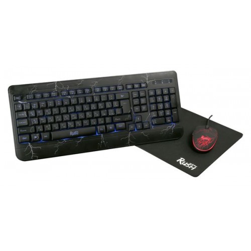 Набор игровой клавиатура+мышь Smartbuy Rush Comrade черный (SBC-5