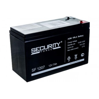 SF 1207  Security Force Аккумуляторная батарея  12V 7 Ah     ( 5 ) (Код: УТ000034494)