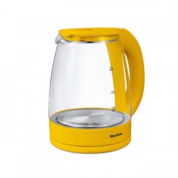 Чайник электрический Blackton Bt KT1800G  желтый (1500 Вт, объем - 1.8 л, корпус: стеклянный) (Код: УТ000037799)