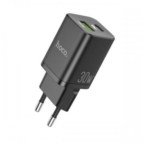 Зарядное устройство Hoco N13, Bright, 2400mA, 1 USB, Type-C, плас