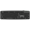 Проводная клавиатура DEFENDER Astra HB-588 RU,черный,полноразмерная (1/20) (Код: УТ000034801)