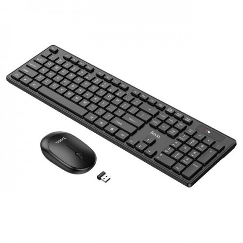 Беспроводная клавиатура + мышь Hoco  GM17 black (Код: УТ000035592