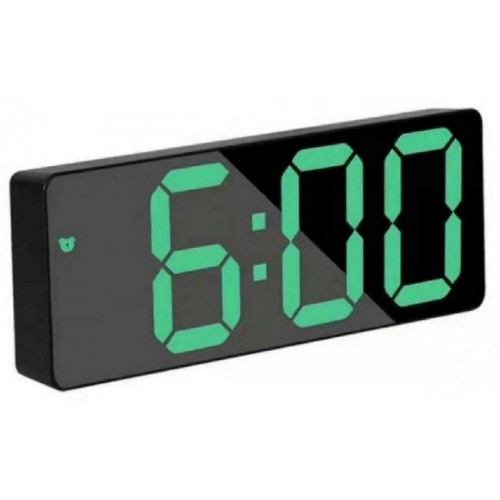 DS X0712/4 (ярко-зеленый) часы настольные+дата+температура (Код: ...
