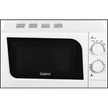 Микроволновая печь соло Galanz MOS-2004MW белый (700 Вт, объем - 20 л, управление: механическое) (Код: УТ000029257)