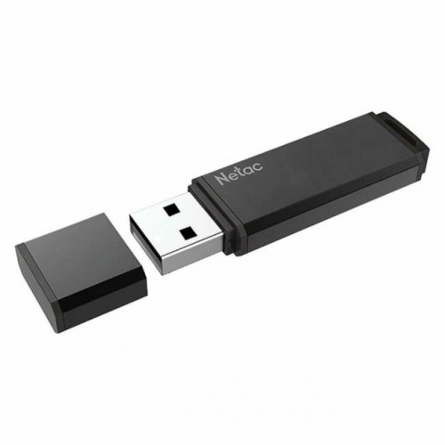 Флеш-накопитель USB 3.0  64GB  Netac  U351  чёрный (Код: УТ000034