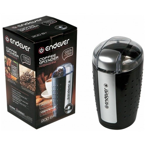 Кофемолка электрическая Endever Costa-1058 (100гр.200Вт.черн)