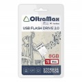 USB флэш-накопитель OltraMax 8GB 70 White (Код: УТ000035405)