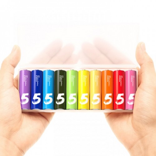 Элемент питания Xiaomi ZMI Z15 Rainbow AA batteries LR-06 (10 Box...