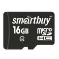 Карта памяти Smartbuy MicroSD 16GB Сlass 10 UHS-I без SD адаптера (Код: УТ000008371)