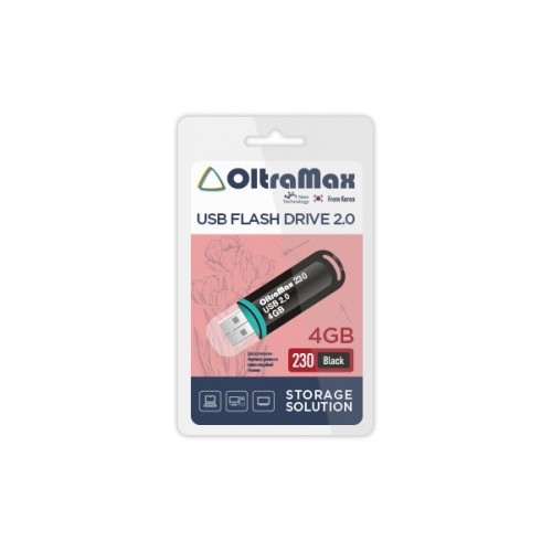 USB Flash накопитель OltraMax 230 8GB Steel Blue/white (Код: УТ00