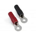 Клемма кольцо под кабель 8 Ga с отверстием 4 мм. (red/black) (Krome)STINGER SPT5138 4 шт уп (Код: УТ000035651)